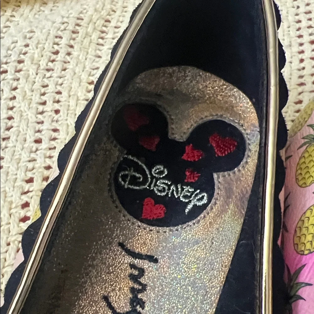 Disney Women's Minnie and Daisy Flats - Pink and Black - Picture 5 of 6
